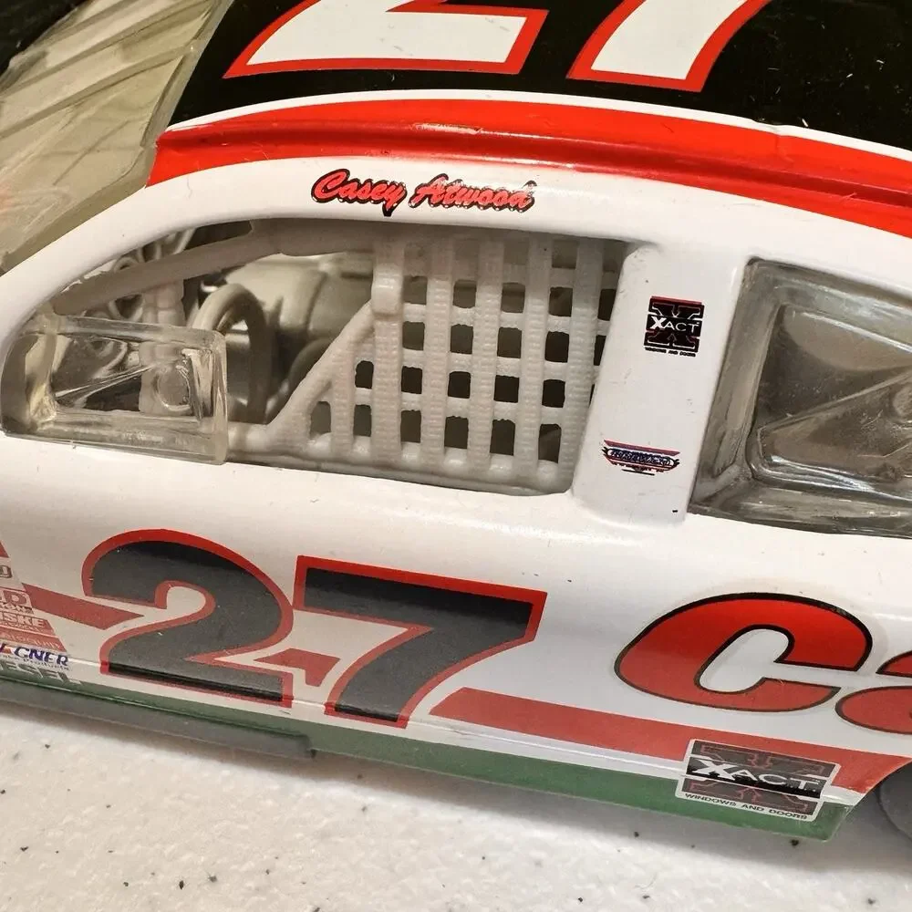 NASCAR #27 Casey Atwood Castrol GTX Die-cast 1:24 Scale Model Vtg Hasbro Heavy‎